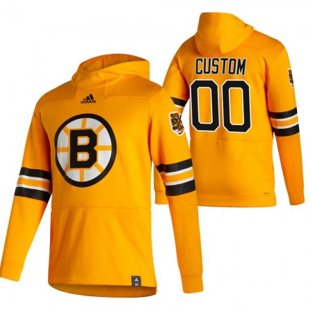 Pánské Boston Bruins Personalizované 2020-21 Reverse Retro Pullover Mikiny Hooded
